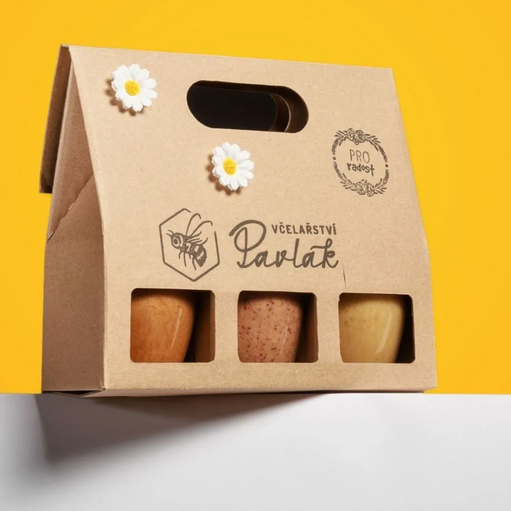 Dárková sada medů 3 ks × 250 g — náhled 3