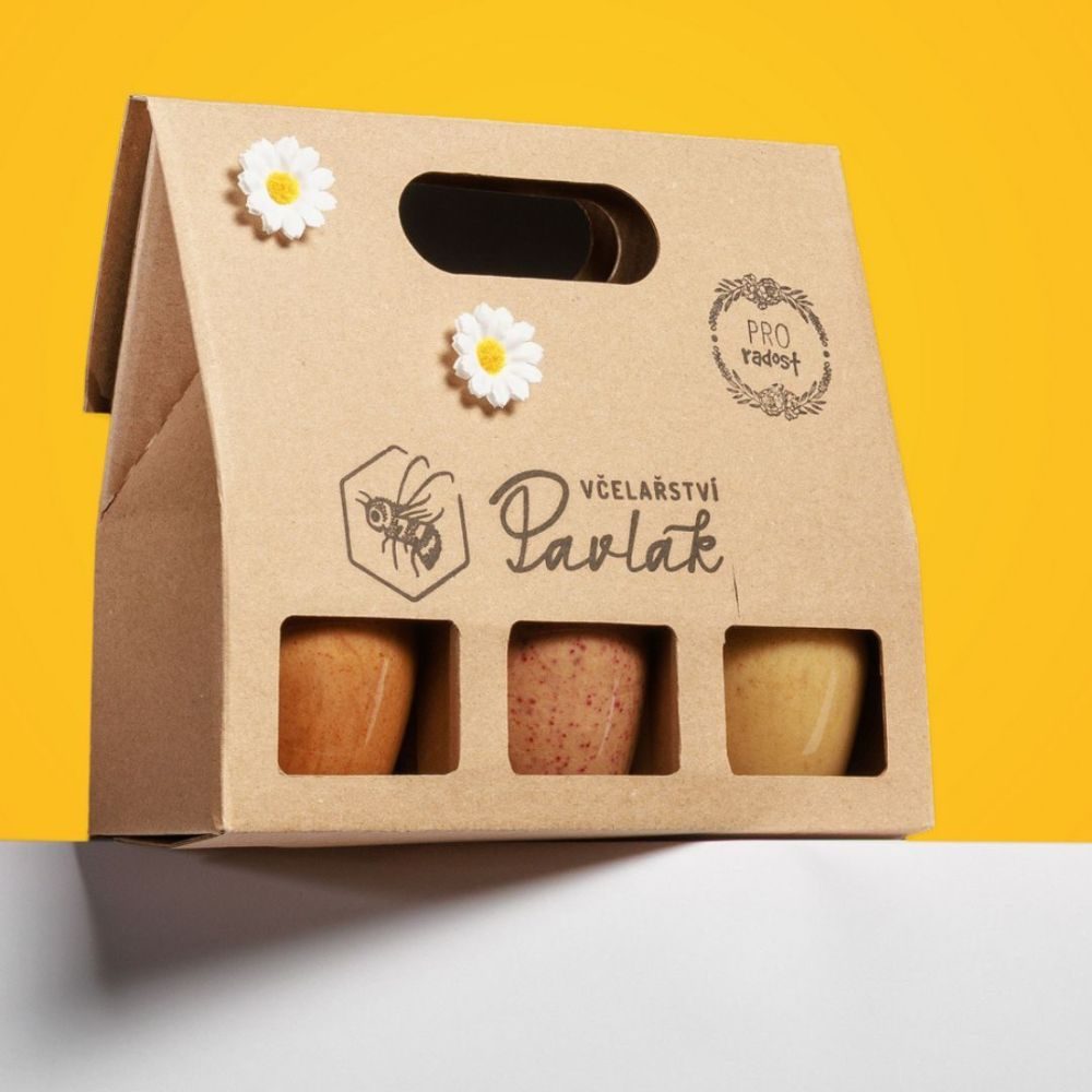 Dárková sada medů 3 ks × 250 g — náhled 3