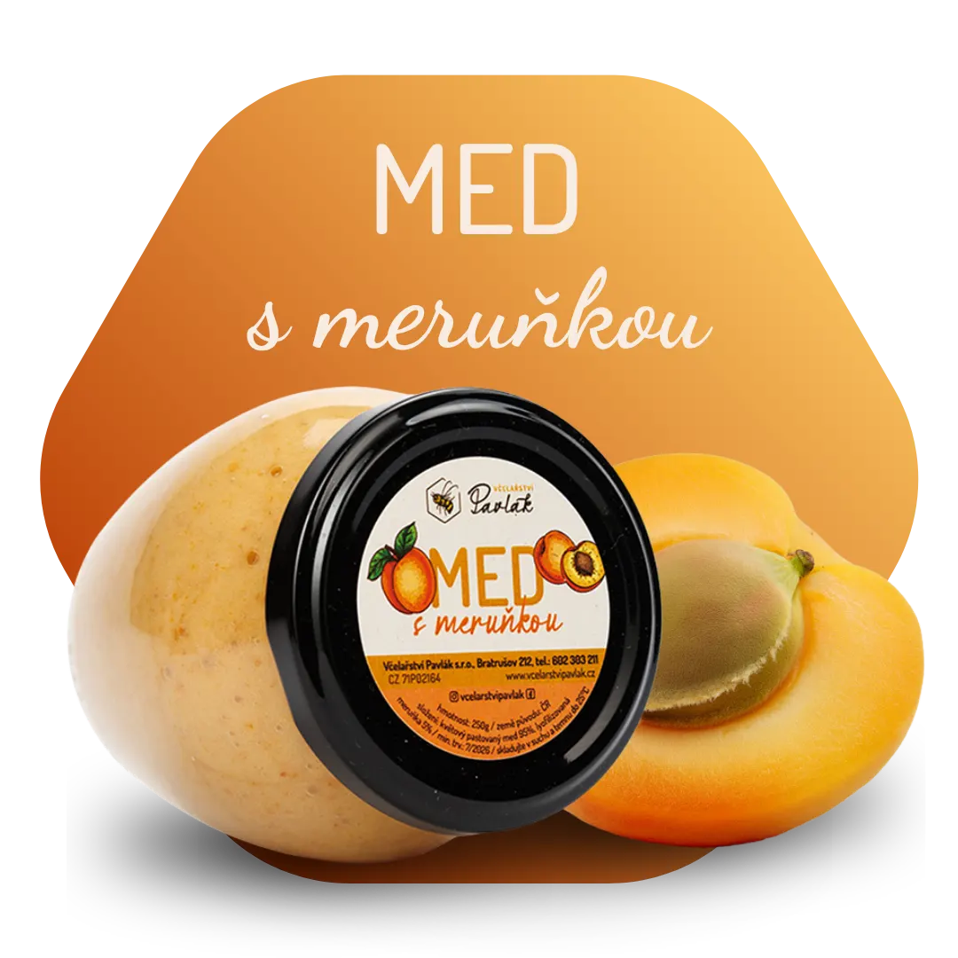 Med s meruňkou