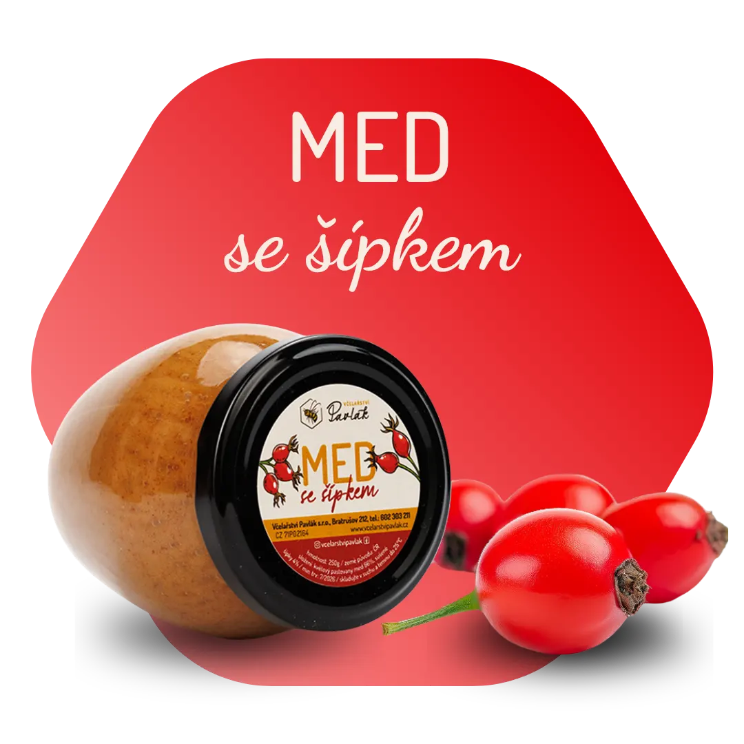 Med se šípkem